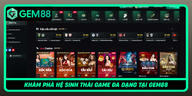Kham Pha He Sinh Thai Game Da Dang Tai Gem88 1